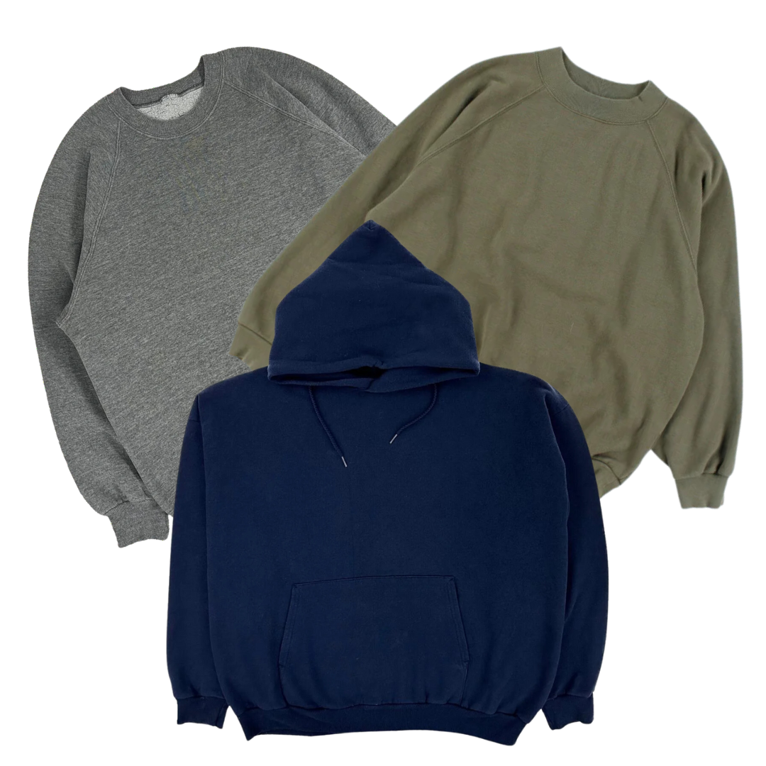 Hoodies Crewneck Wholesale Blank Hoodies/Sweatshirts Vintage
