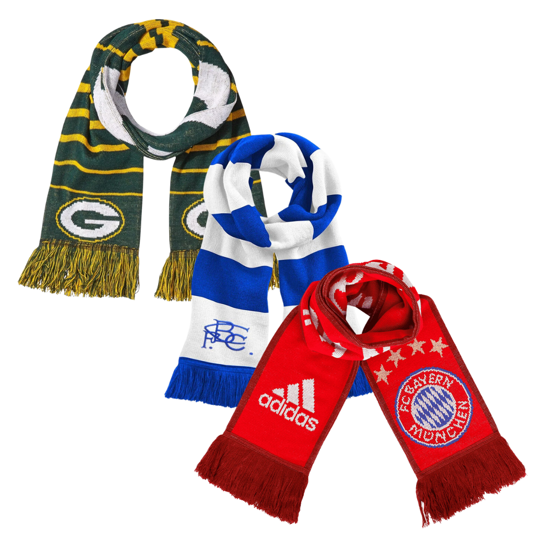 Football/Sport Scarves | Vintage Wholesale Supply Football/Sport Scarves | Vintage Wholesale Supply