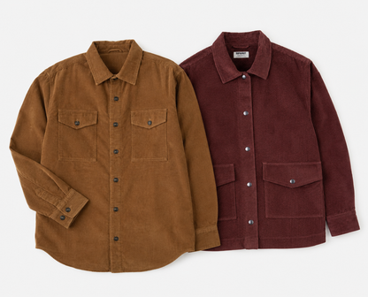 50x GIACCHE DI CORDUROY DA DONNA