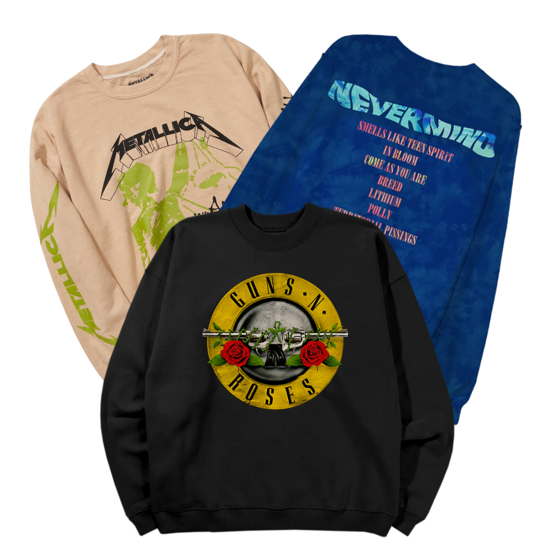 50x BAND/TOUR SWEATSHIRTS