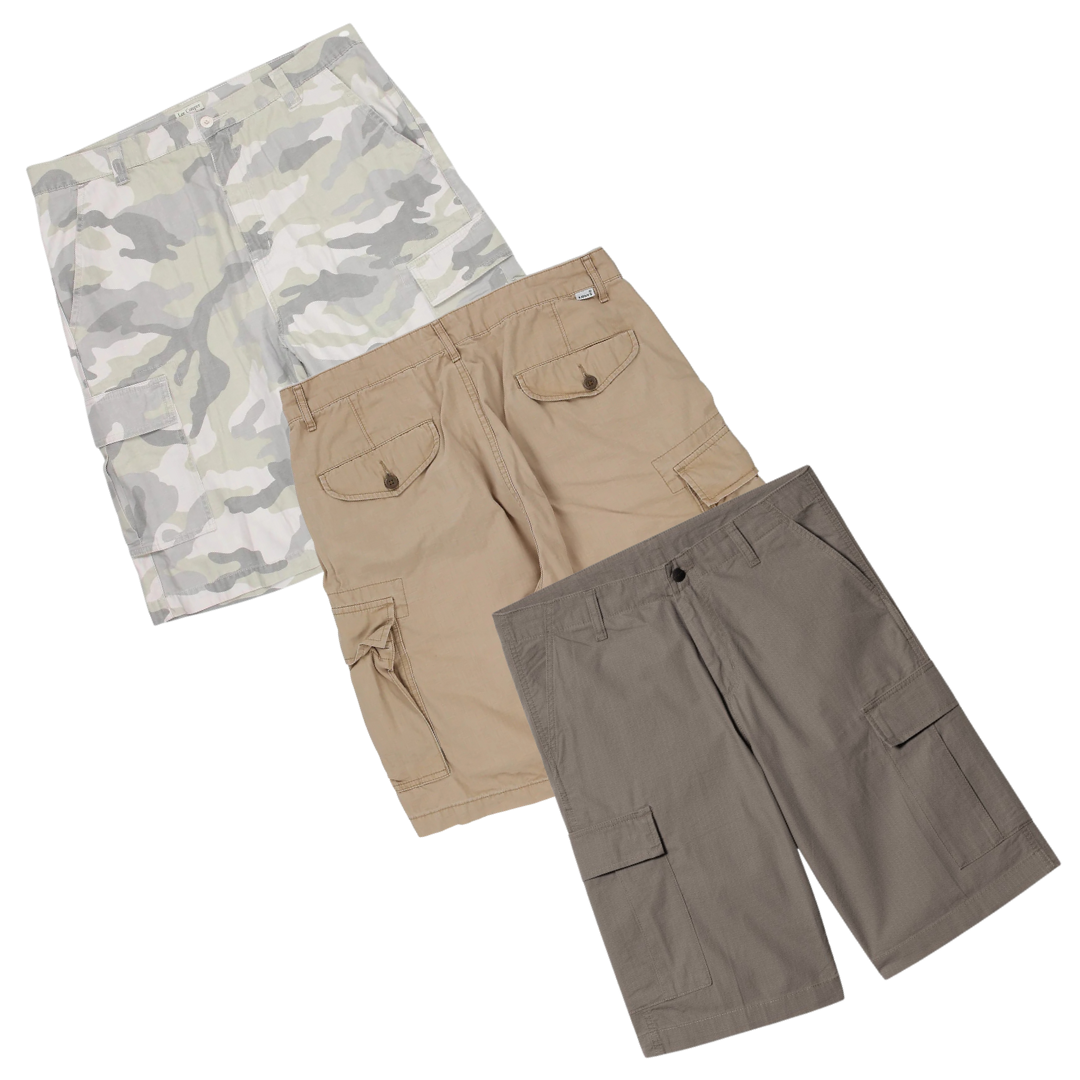 50x BRANDED CARGO SHORTS