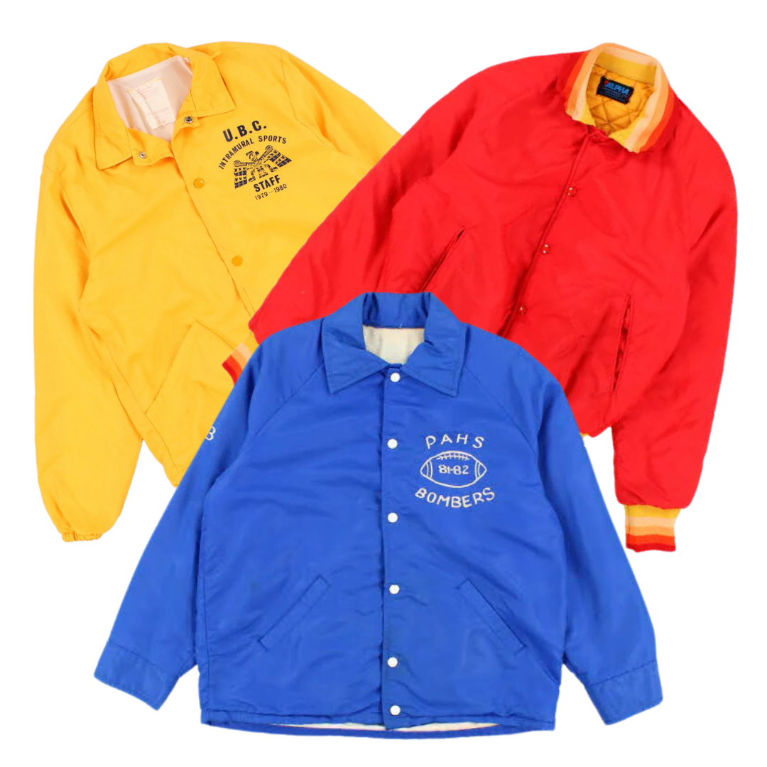 Coach Jacket Rider Coach Jackets | Vintage Wholesale Supply