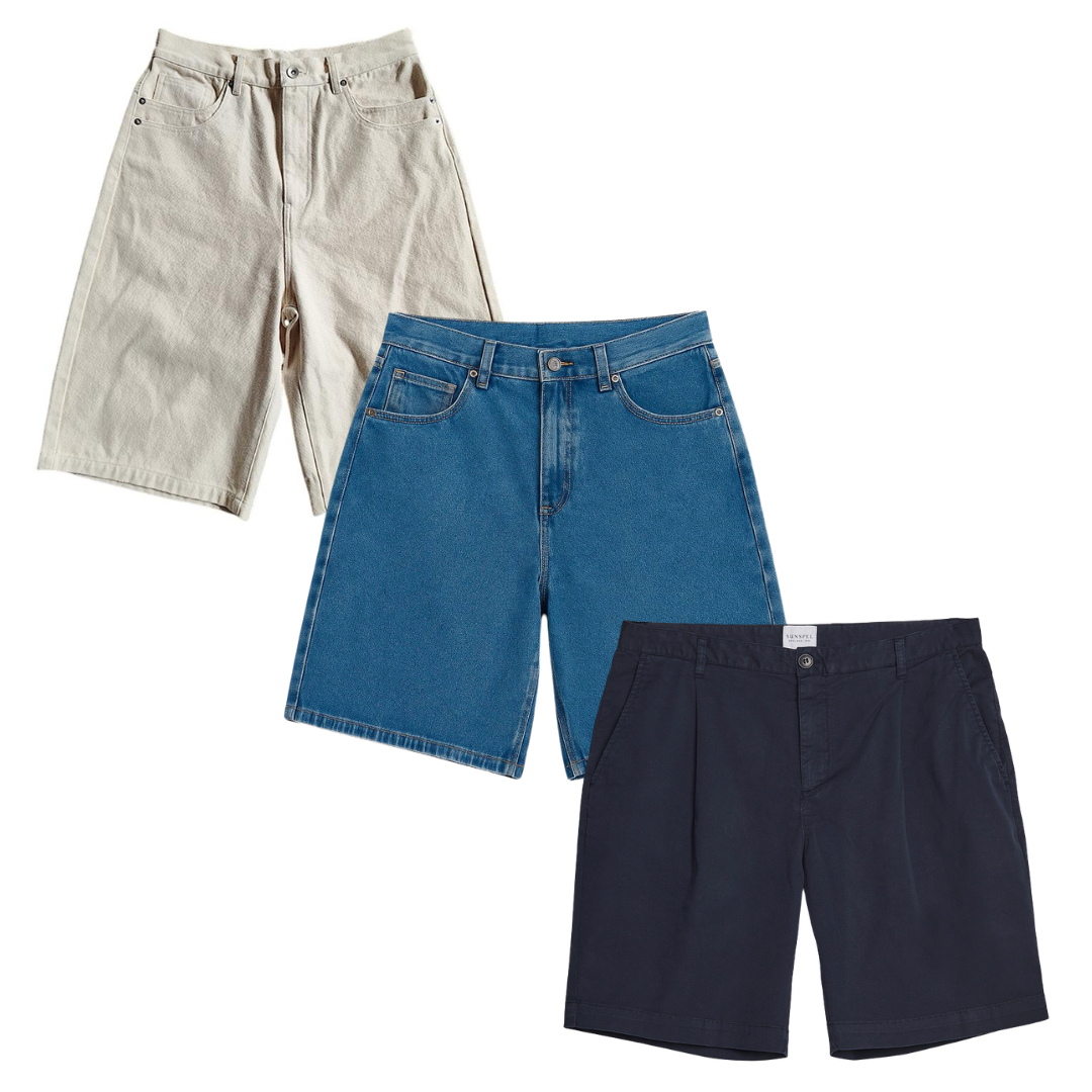 100x COTTON/DENIM SHORTS