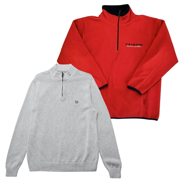 ChapsQuarterZipSweatshirts_Kni