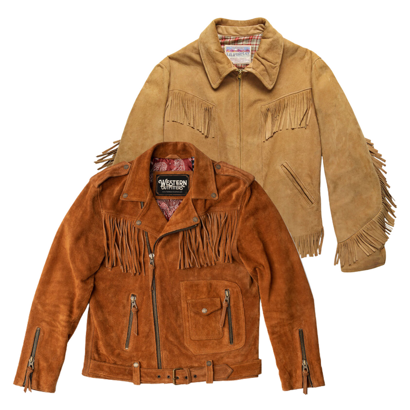 Genuine Leather Cowboy Jackets | Vintage Wholesale Supply