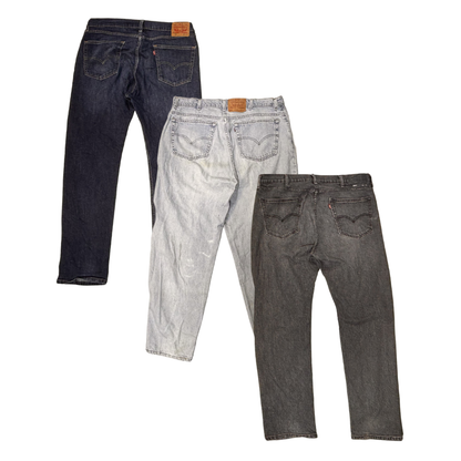50x LEVI'S 505/517/550/560 JEANS
