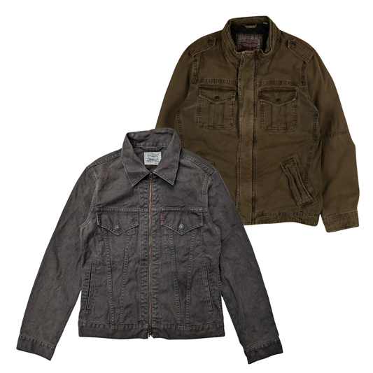 50x LEVI'S ZIPPED JACKETS
