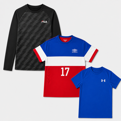 50x BRANDED POLYESTER SPORTS T-SHIRTS