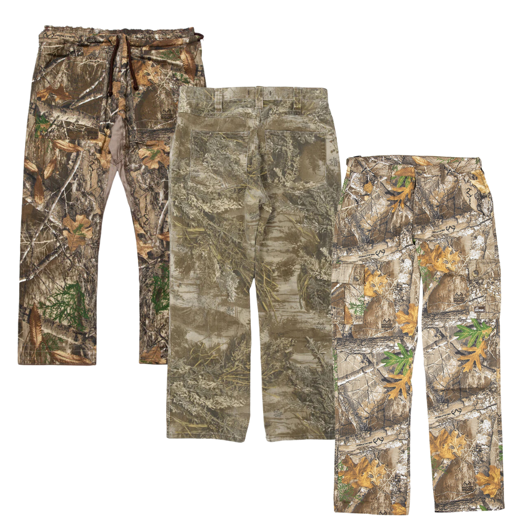 Real Tree Carpenter/Cargo Trousers | Vintage Wholesale Supply