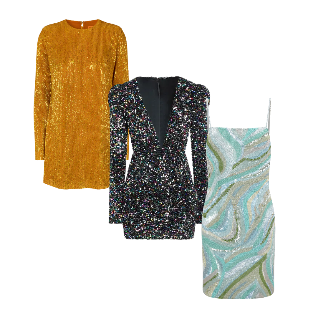 50x WOMEN'S SEQUIN MINI DRESSES