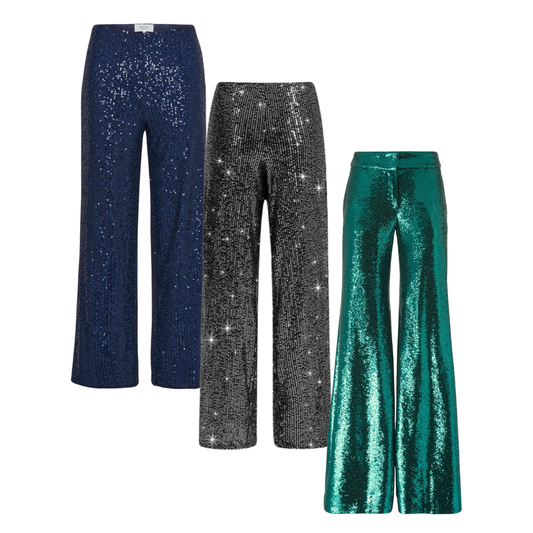 50x WOMEN'S SEQUIN TROUSERS