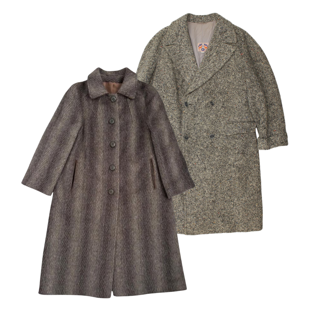 20x TWEED TRENCH COATS