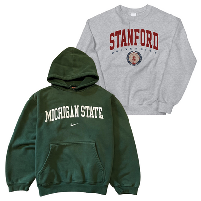 College hoodies vintage hotsell