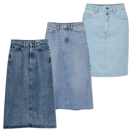 50x WOMEN'S DENIM SKIRT