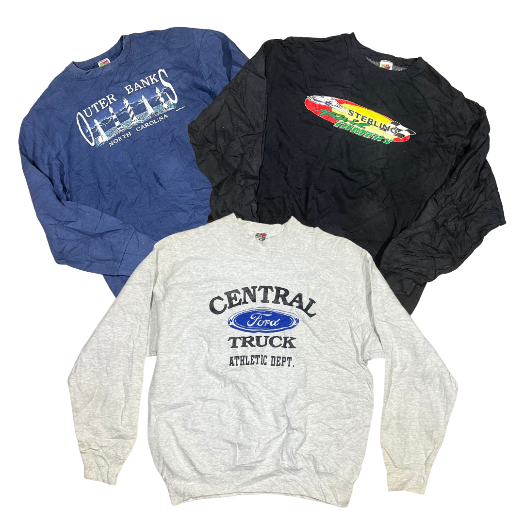 50x FRUIT OF THE LOOM SWEATSHIRTS