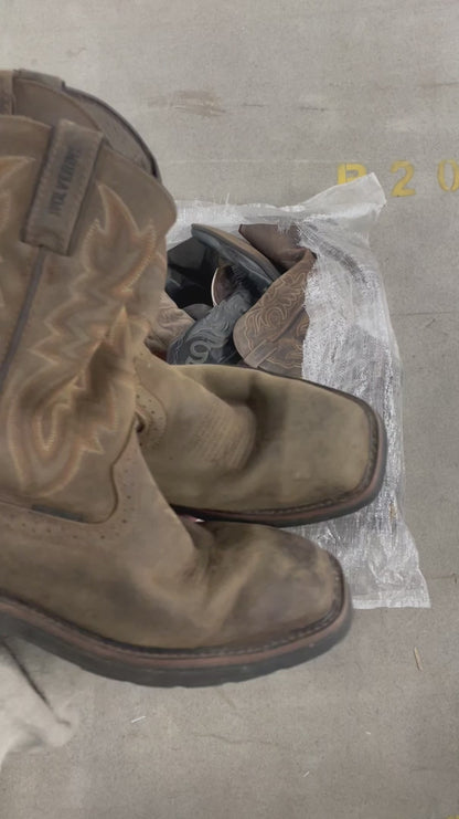 15x COWBOY LEATHER BOOTS