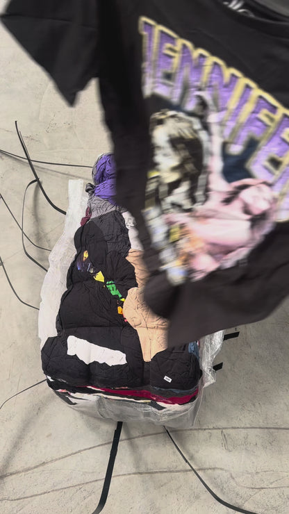 100x WOMEN'S BAND/MUSIC T-SHIRTS