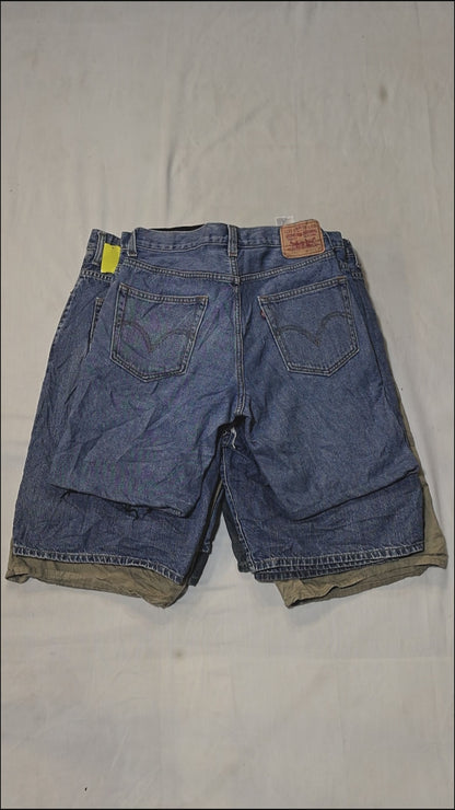 50x LEVI'S MENS DENIM SHORTS