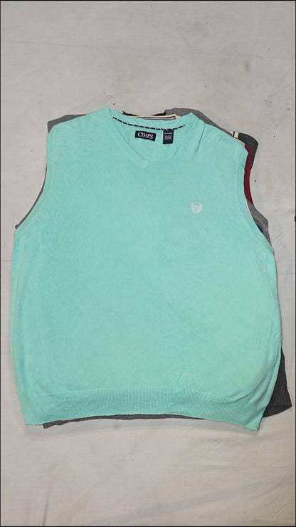 50x CHAPS GESTRICKTE VESTS