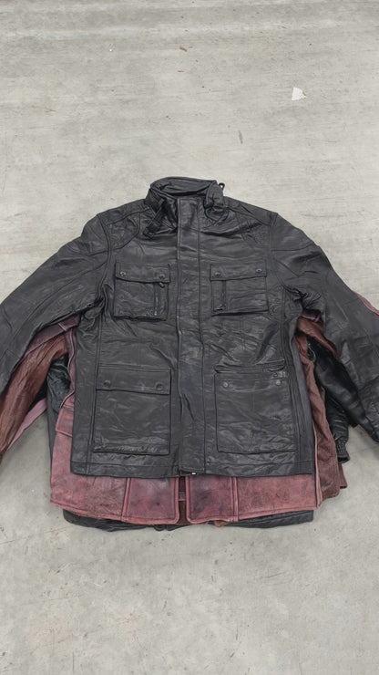 25x GENUINE LEATHER JACKETS