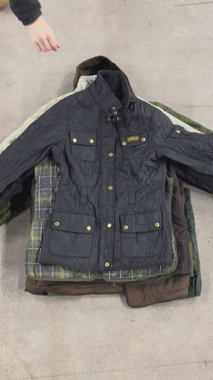 25x BARBOUR QUILTED JACKETS