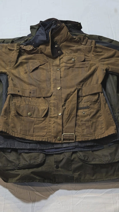 20x BARBOUR WAX JACKETS