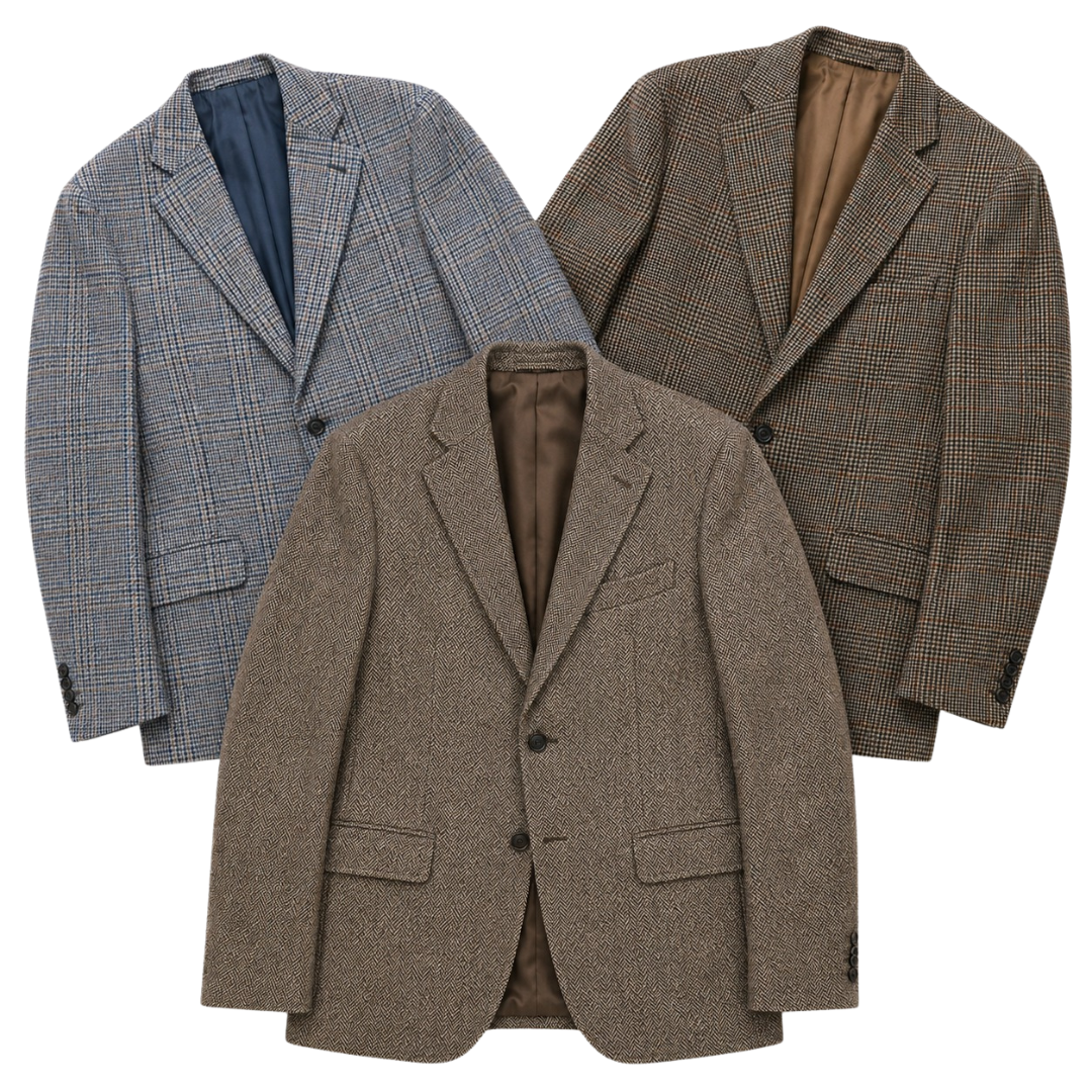 25x TWEED BLAZERS/COATS