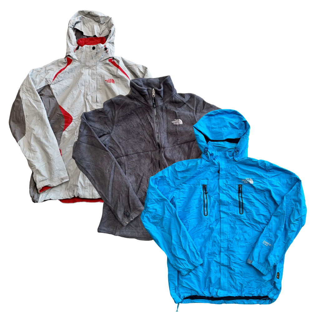 50x NORTH FACE FLEECE/JACKET MIX