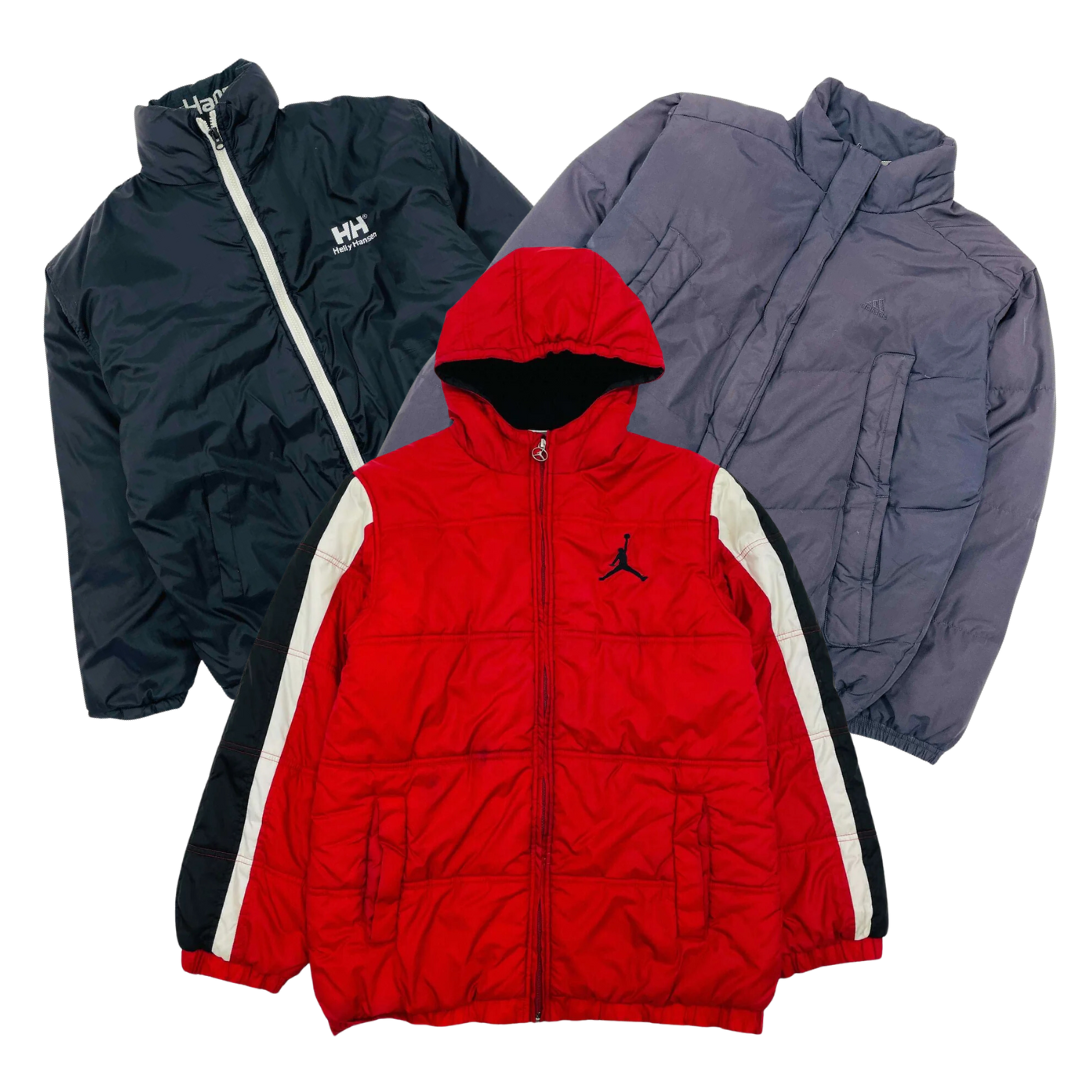 25x značkový PUFFER JACKETS