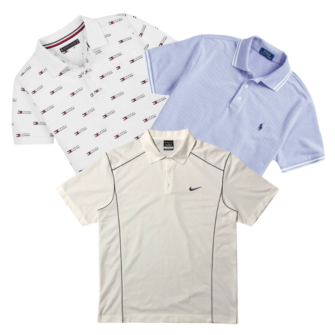 50x značková trička POLO SHIRTS