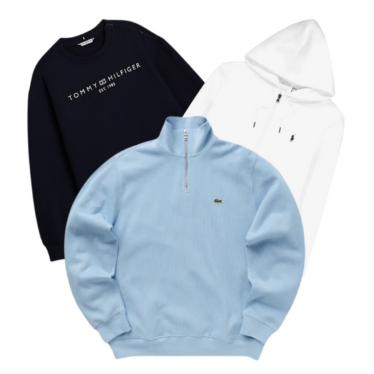 50x RALPH LAUREN TOMMY LACOSTE SWEATSHIRTS