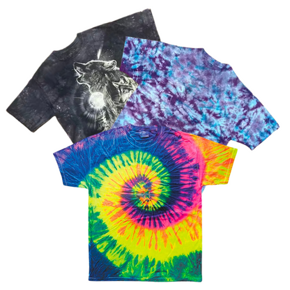 50x tričko TIE DYE