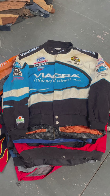 25x NASCAR/RACING JACKETS