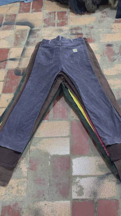 50x značkové kalhoty CORDUROY TROUSERS