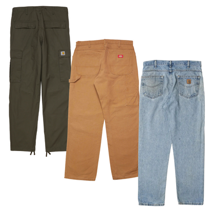 50x CARHARTT DICKIES-BUKSER [A]