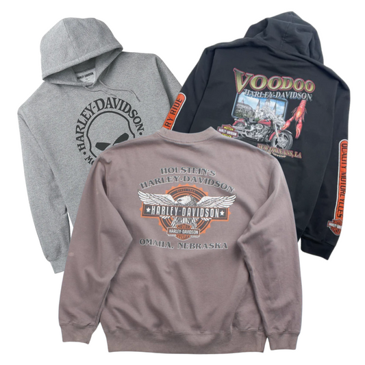 50x HARLEY DAVIDSON SWEATSHIRTS