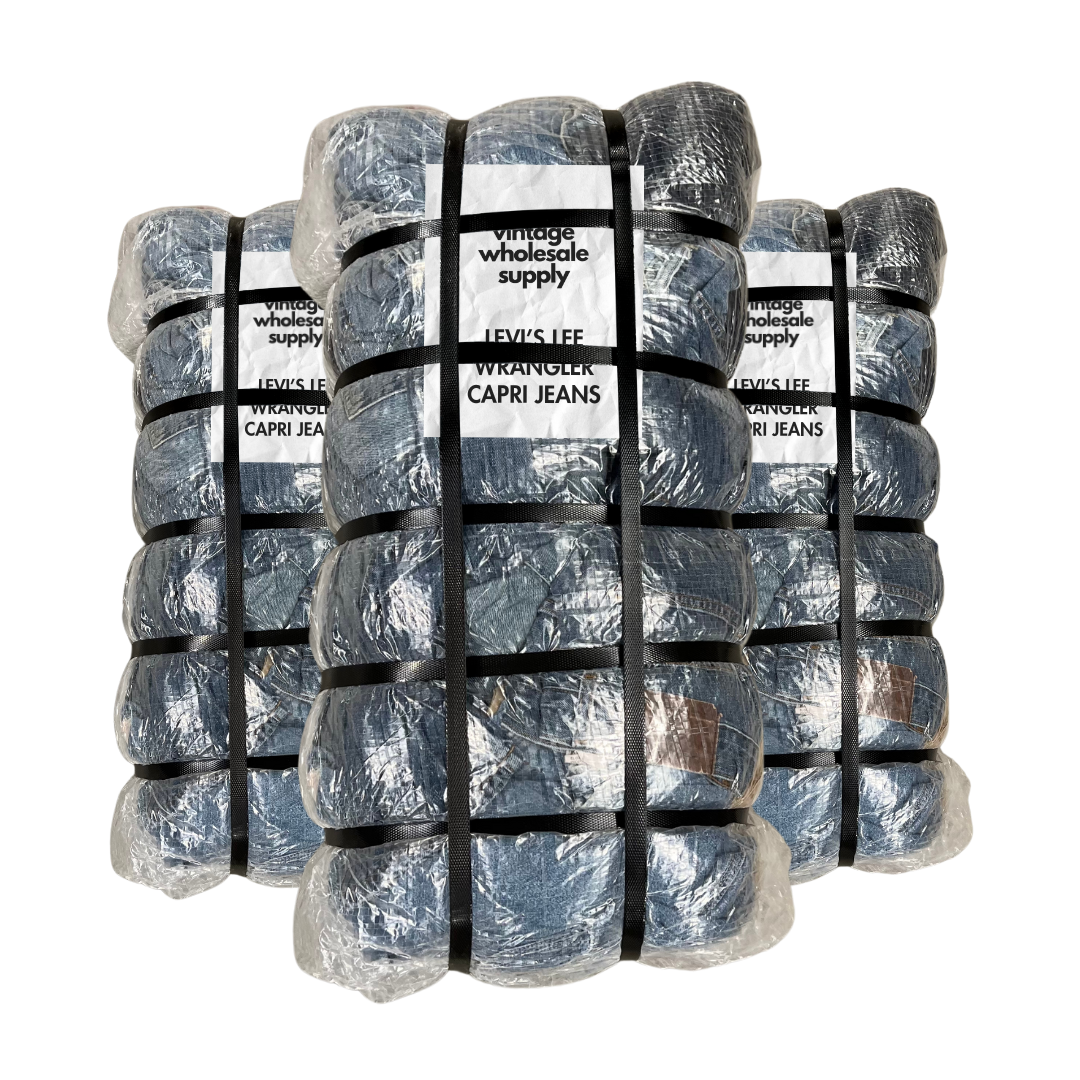 50x LEVI'S LEE WRANGLER CAPRI JEANS