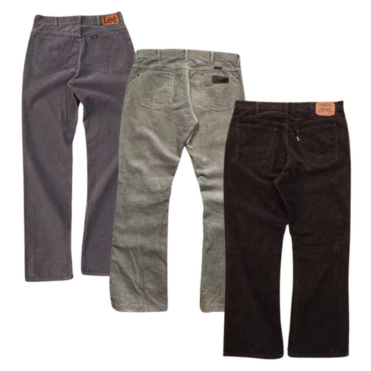 50x LEVI'S LEE WRANGLER CORDUROY-BUKSER