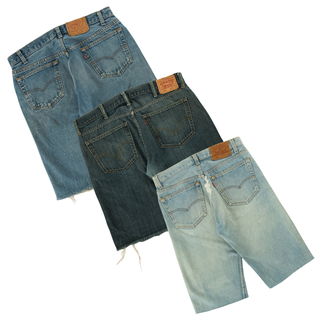 50x LEVI'S DENIM SHORTS TIL MÆND