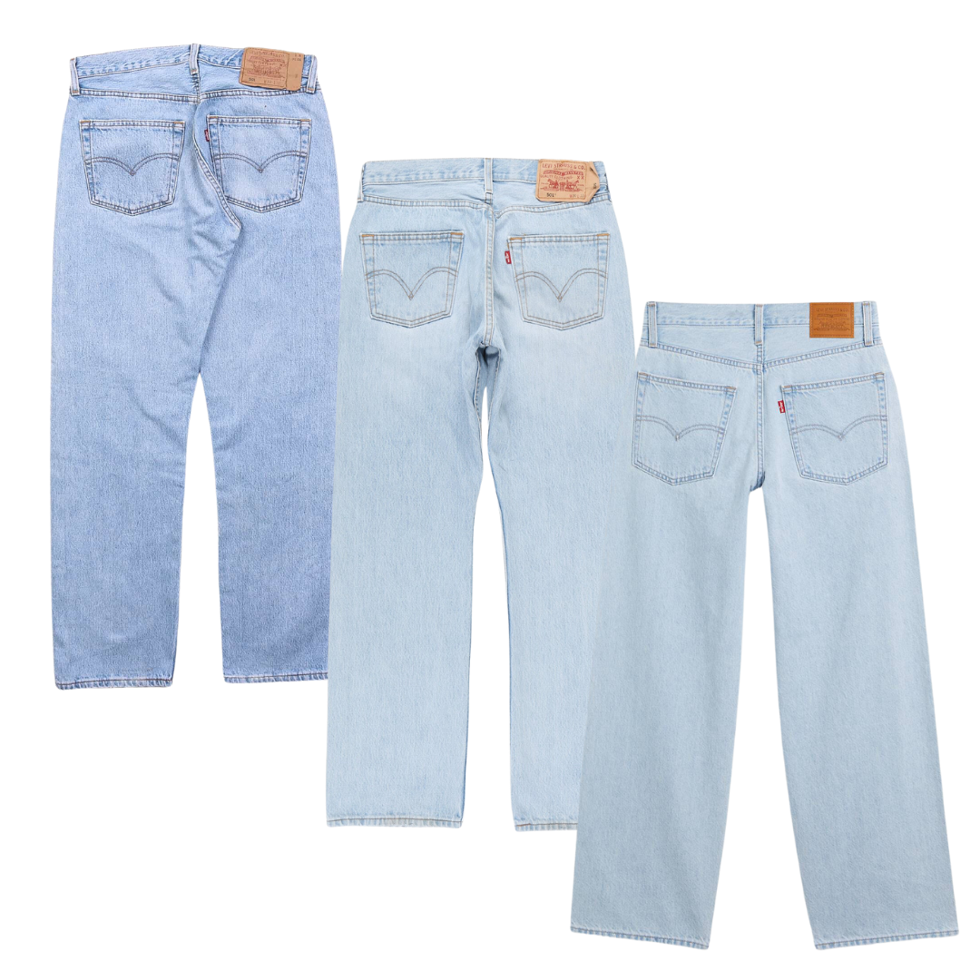 50x LEVI'S DENIM-JOANS TIL KVINDER