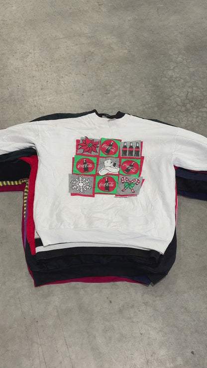 50x VINTAGE 80'er 90'er SWEATSHIRTS