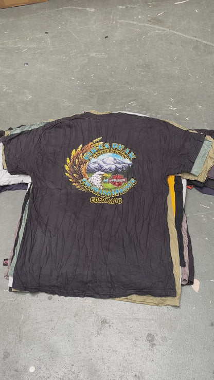 25x HARLEY DAVIDSON T-SHIRTS