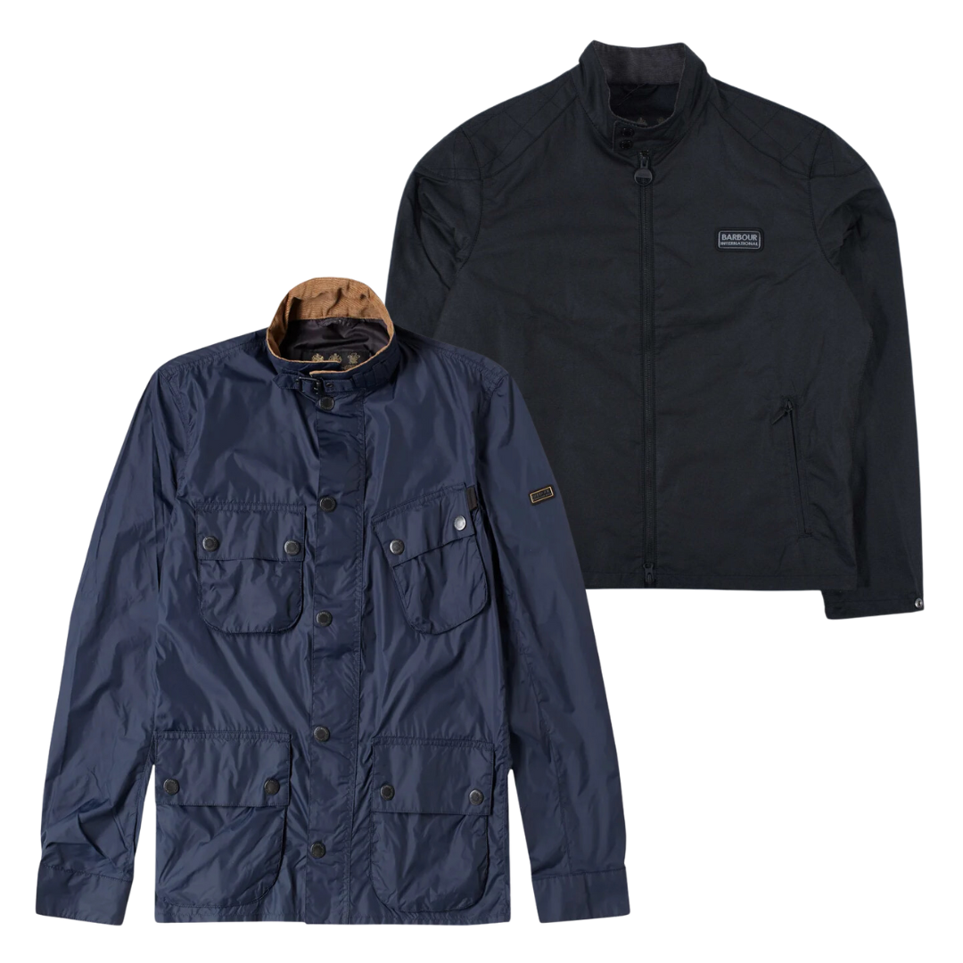 25x BARBOUR NYLON JACKETS