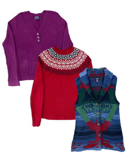 50x CHAPS WOMEN'S SWEATERS