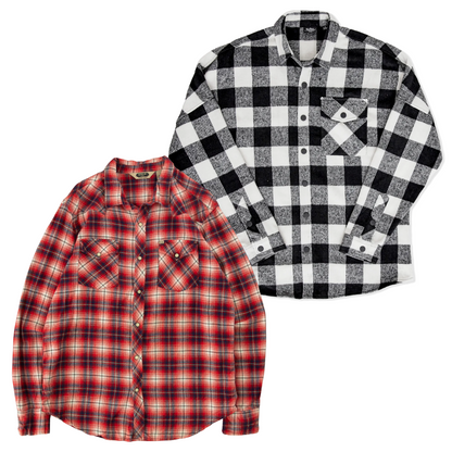 50x FLANNEL SHIRTS