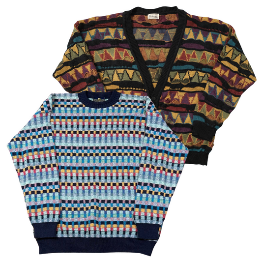 50x FUNKY PATTERNED KNITWEAR