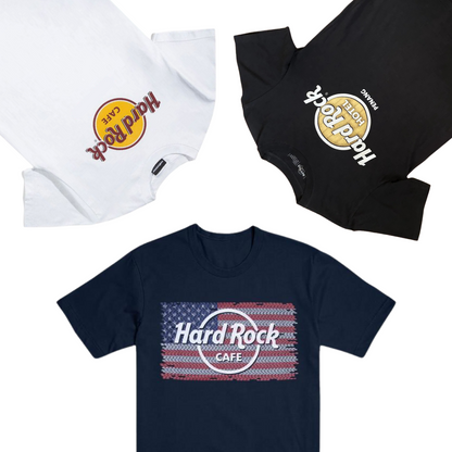 50x HARD ROCK CAFE T-SHIRTS