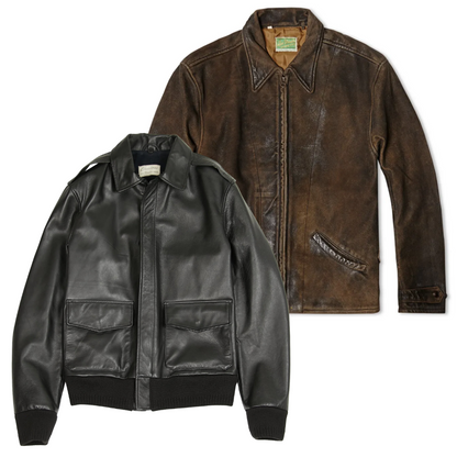 25x ECHTE LEATHER JACKETS