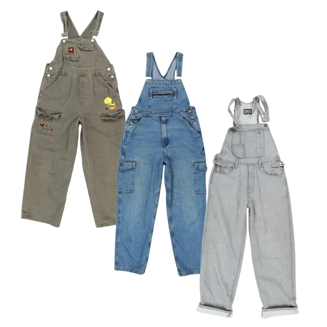 25x VINTAGE STYLE DUNGAREES