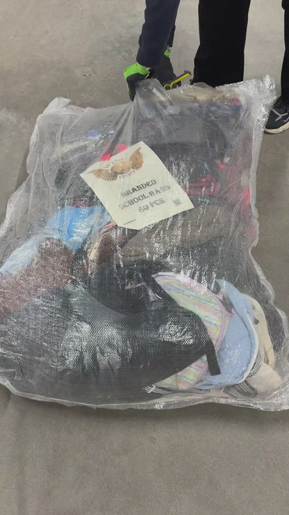 50x BRANDED BACKPACKS/SCHOOL BAGS
